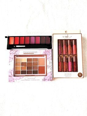 New & Sealed Profusion Lip, MK 18 Well Eye Shadow & 8 Pc MK Lip Stains Library